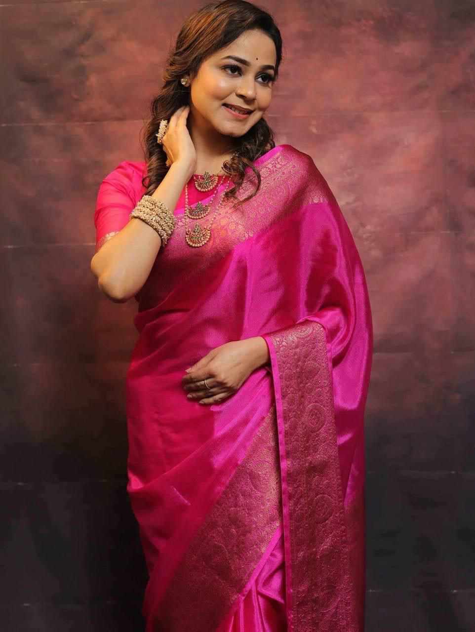 Banarasi Soft Litchi Silk Saree( MF 2090)