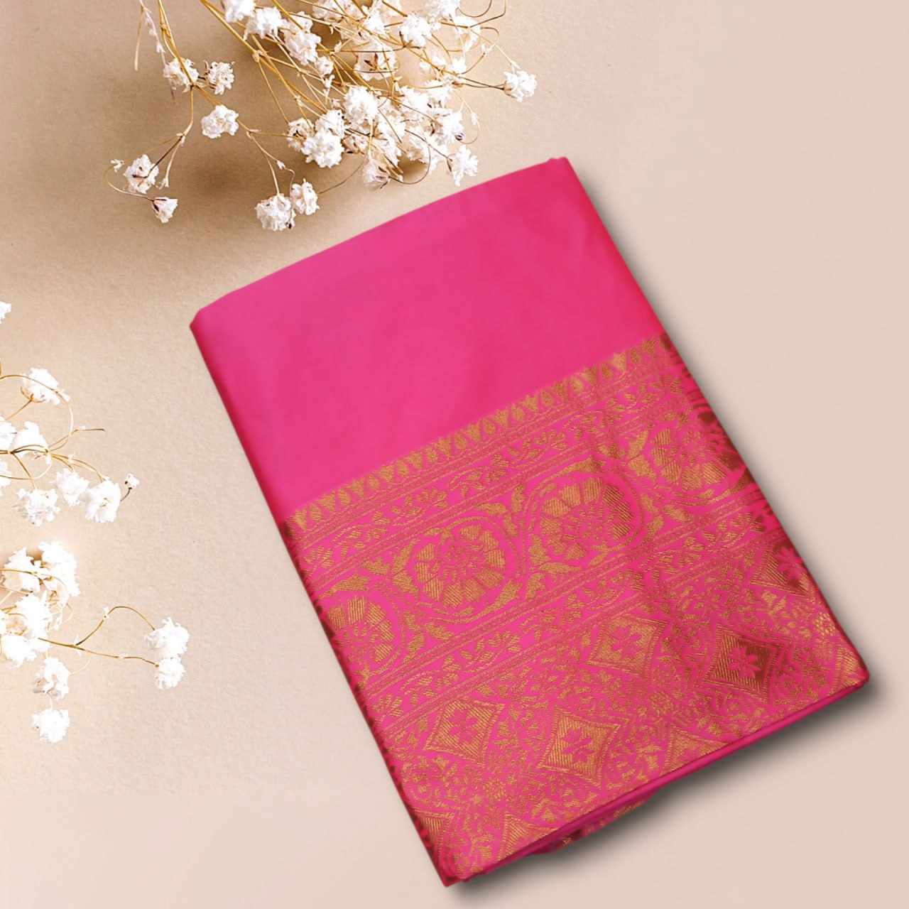 Banarasi Soft Litchi Silk Saree( MF 2090)
