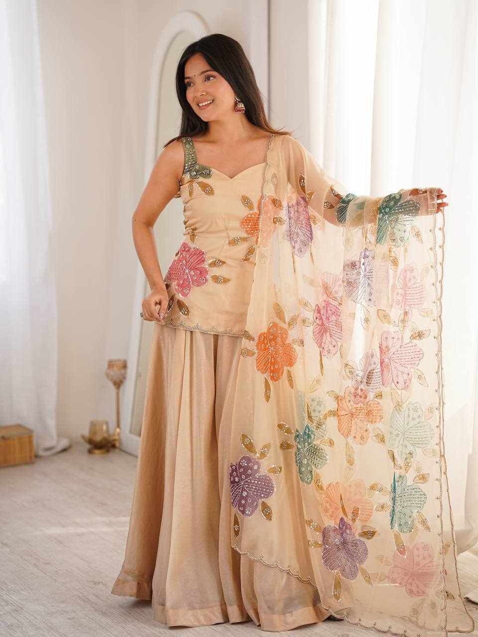 Premium Elegant Ethnic Wear Dress  (KD 1625)