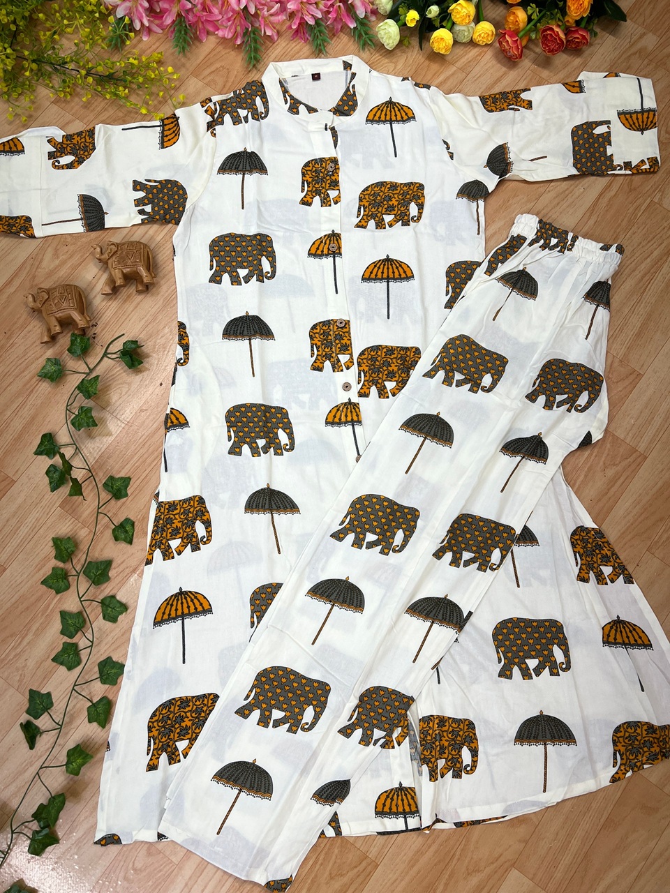 New Elephant Designed Dress  (WM 39)