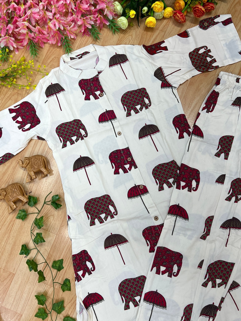 New Elephant Design Dress (WM 39)
