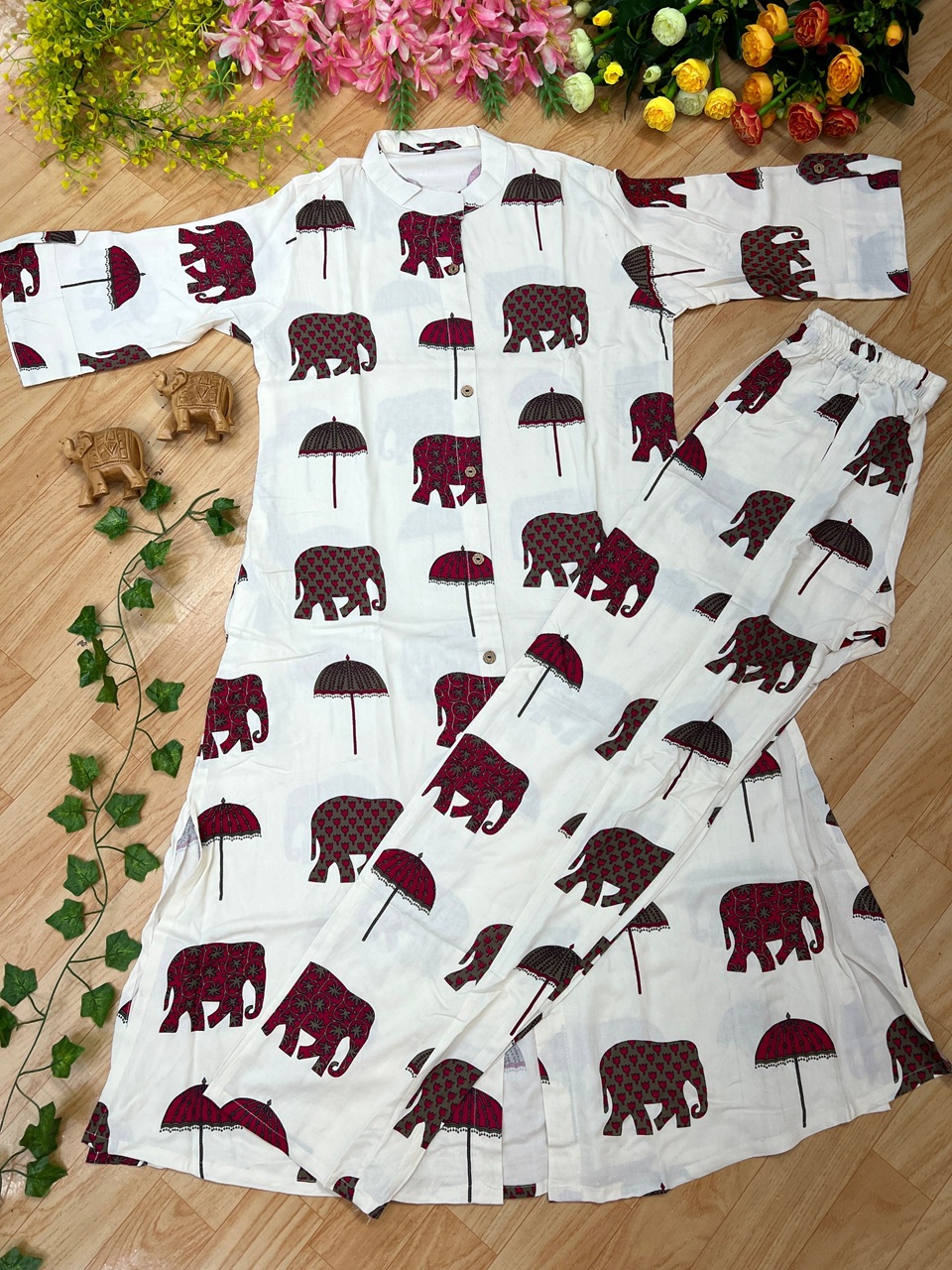 New Elephant Design Dress (WM 39)