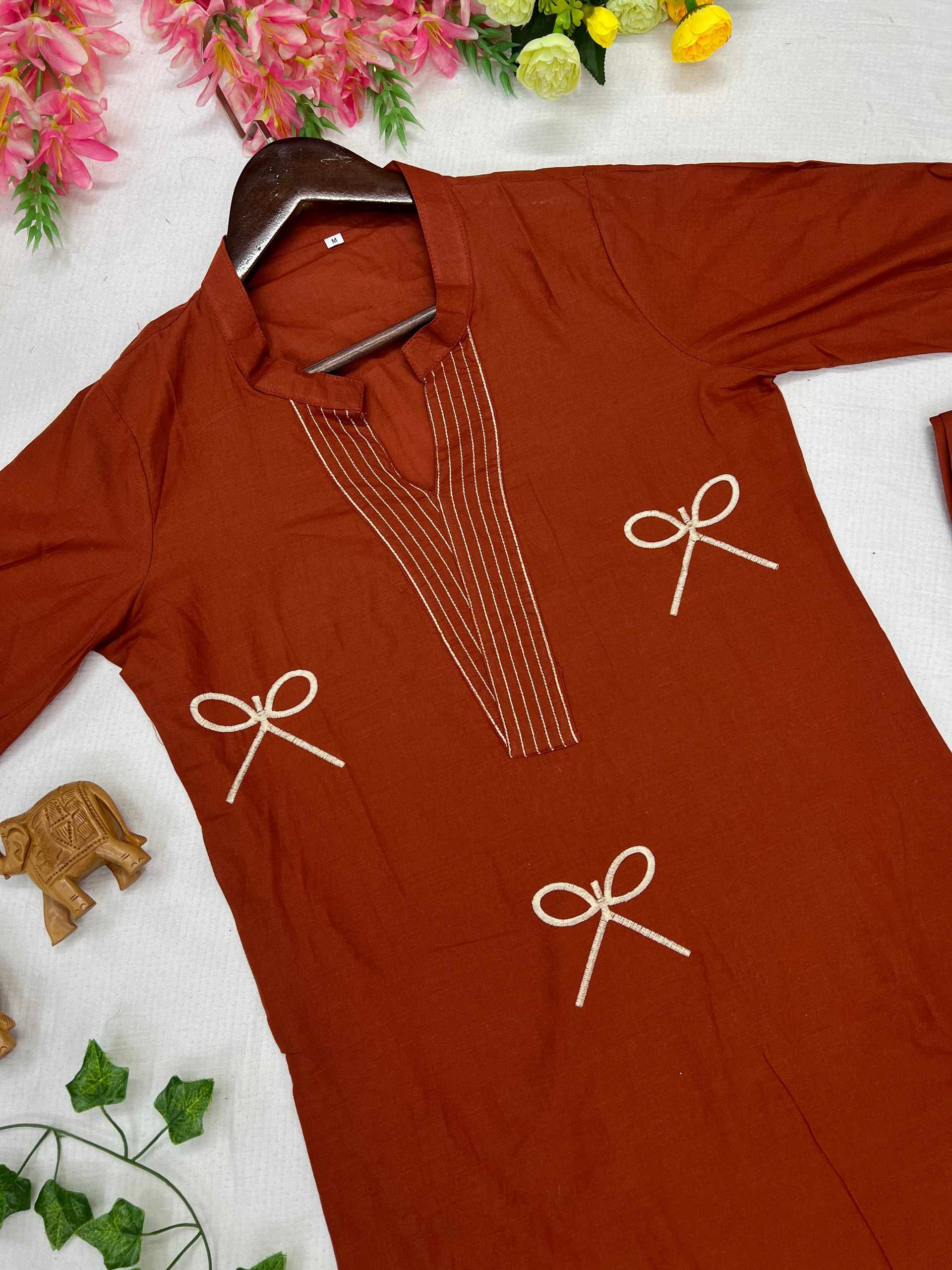 Beautiful Soft Classy Tone Dress  (WM 40)