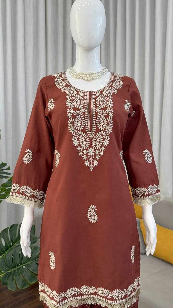 New Beautiful Premium Fabric Dress  (KD 1615)