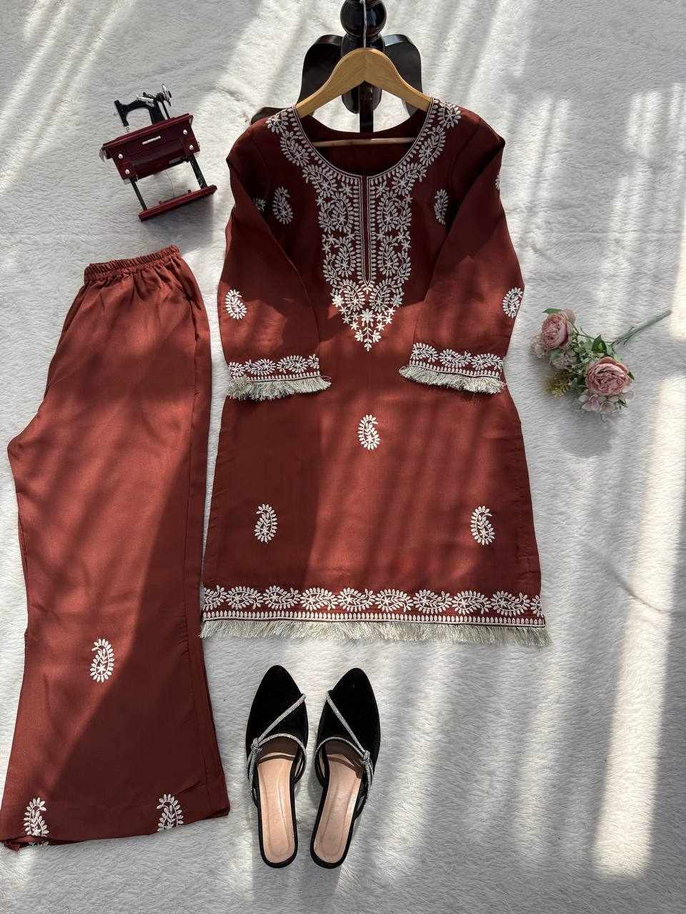 New Beautiful Premium Fabric Dress  (KD 1615)