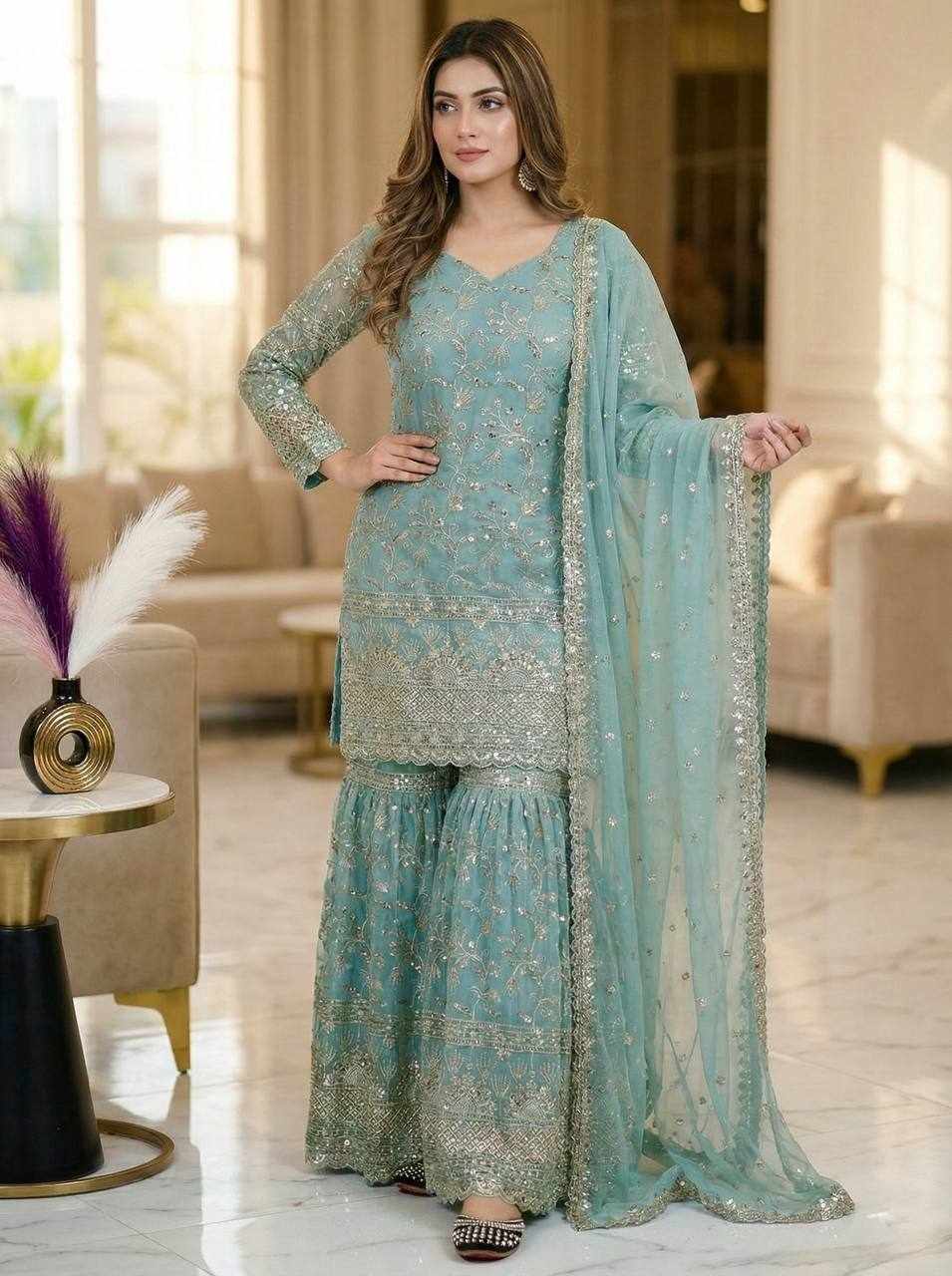 New Designer Party Wear Dress  (MF 479)