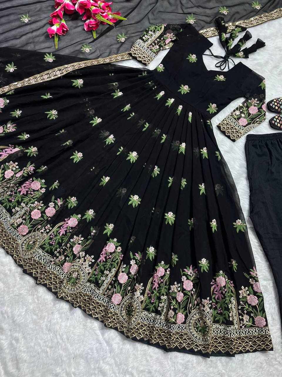 PARTY WEAR LOOK DRESS  (MF 374)