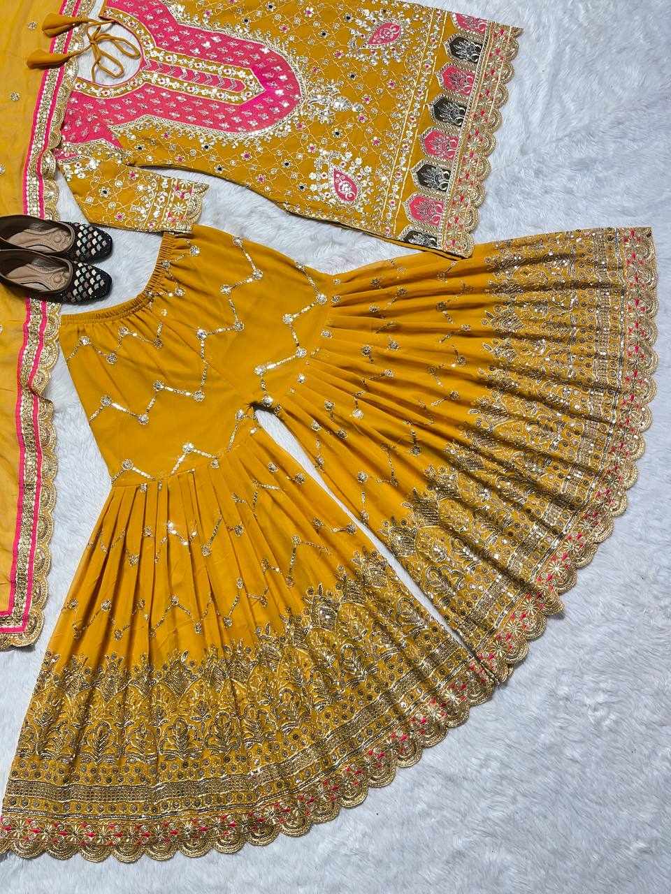 Heavy Faux Georgette Dress  (MF 403)