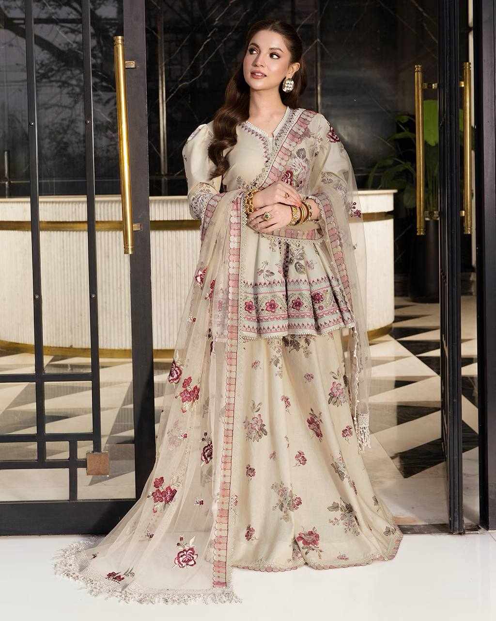 New Beautiful Party Wear Dress  (MF 520)