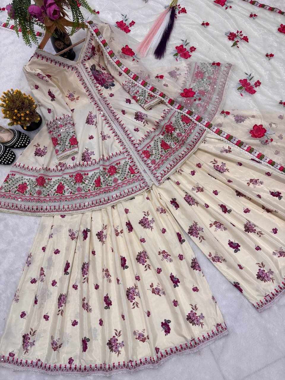 New Beautiful Party Wear Dress  (MF 520)