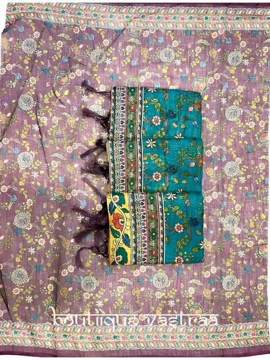 Neelanjali Heritage Print Saree   (KPW 389)
